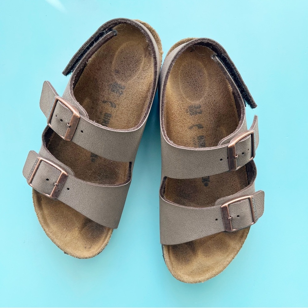 Birkenstock kids size 32 Milano HL mocha Birkibuc